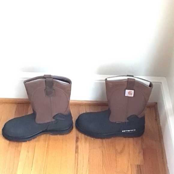 Carhartt Waterproof Insulated 11-inch Steel Toe Wellington - Picture 3 of 7